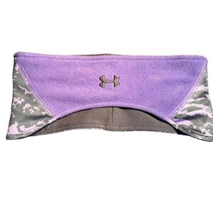 Under Armour purple headband